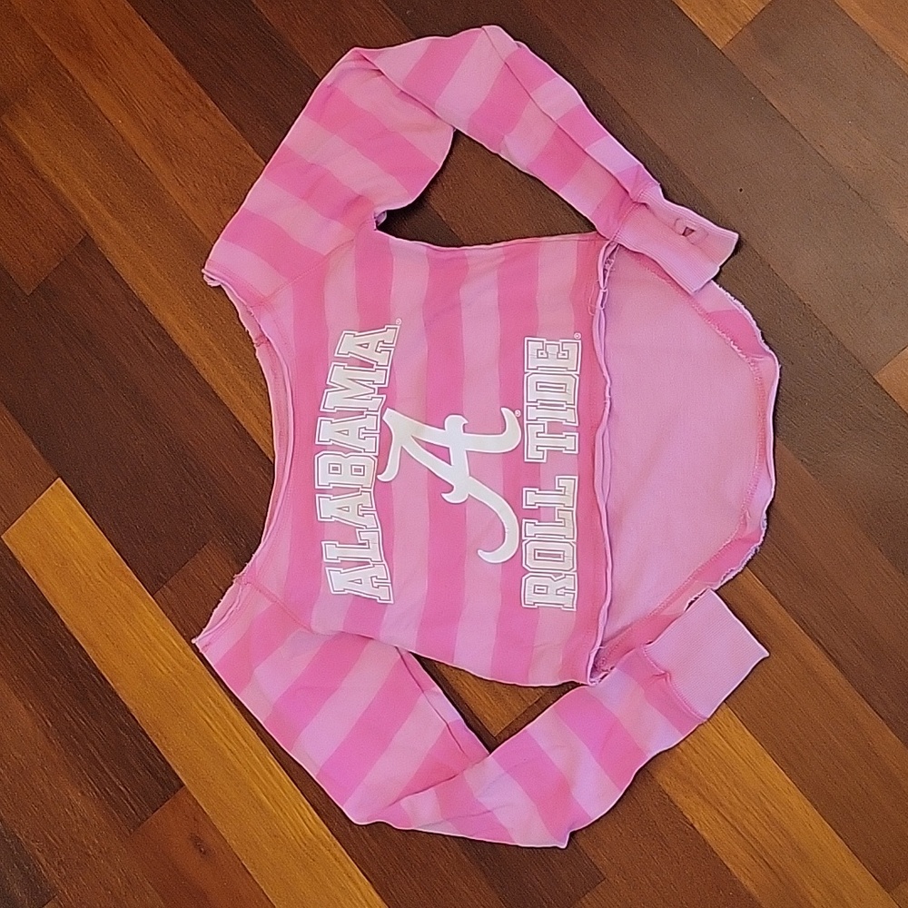 Fun Striped Bama Sweatshirt M